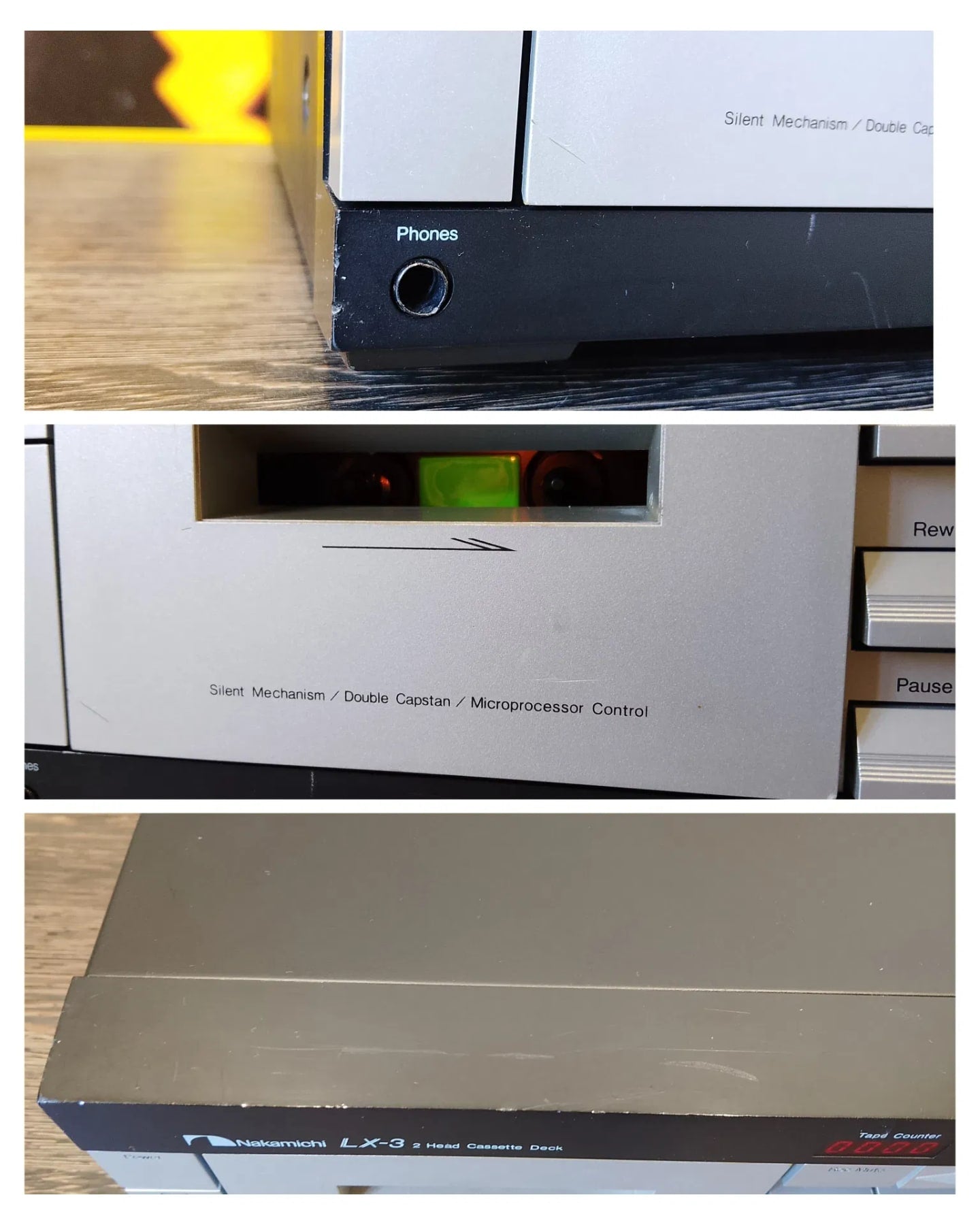 Nakamichi LX-3 Rare Vintage Stereo Cassette Deck Serviced Working Warranty