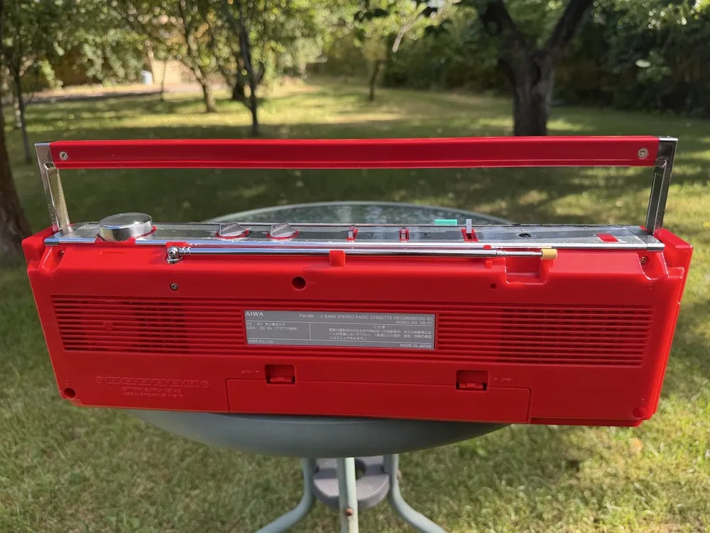 AIWA CS-R1 Rare Vintage Cassette Boombox Getto blaster Tested Warranty