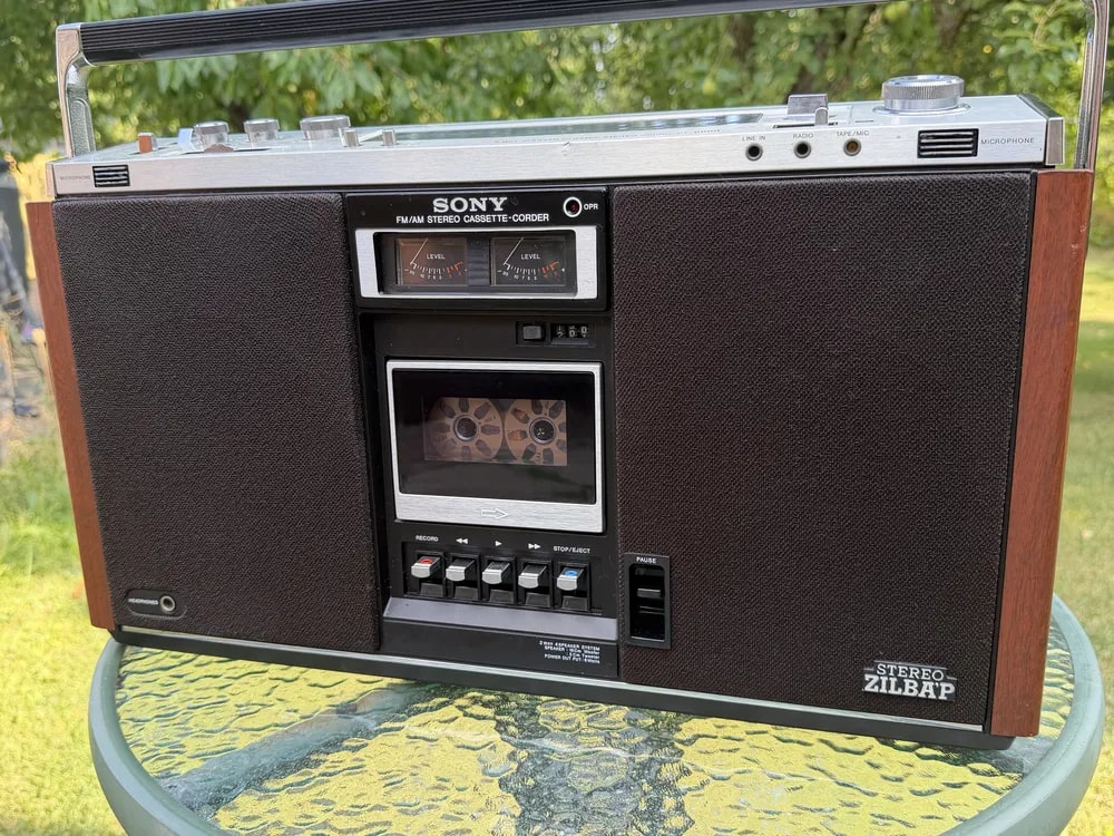 Sony CF-6600 Rare Vintage Mint Japan Boombox Getto blaster Serviced