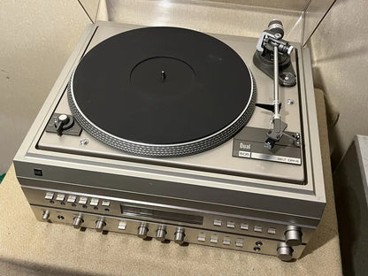 DUAL CS-505-2 + CR-1230 Rare Vintage Turntable + Receiver Set Stereo