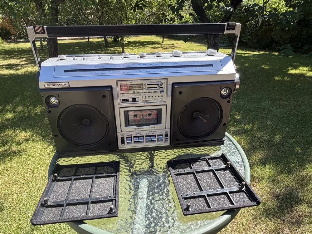 Pioneer SK-95 Rare Vintage Cassette Boombox Getto blaster Japan Warranty