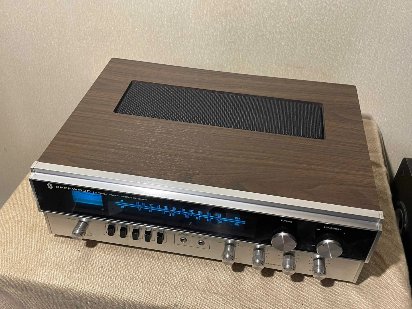 Sherwood S-7210A Rare Vintage Stereo Receiver Serviced Warranty Tested Hi-Fi