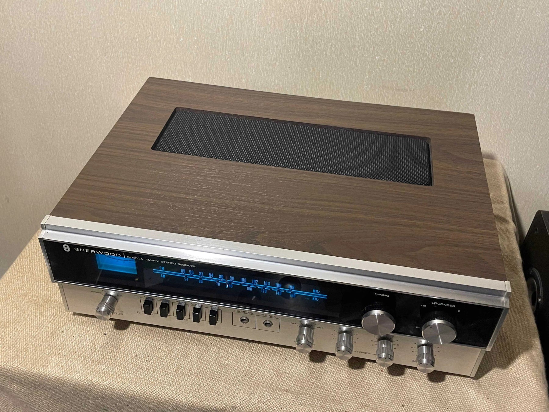 Sherwood S-7210A Rare Vintage Stereo Receiver Serviced Warranty Tested Hi-Fi