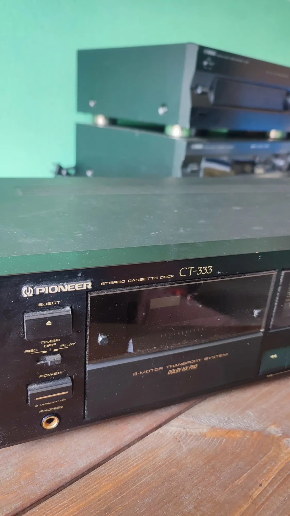 Pioneer CT-333 Rare Vintage Cassette Deck Working Stereo Hi-Fi