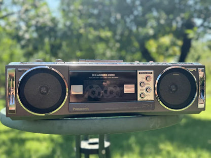 Panasonic RX-F4F Rare Vintage MINT Boombox Serviced Fully Working Stereo Radio