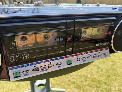 Toshiba SUGAR SW 7 Rare Vintage Japan Cassette Boombox Serviced
