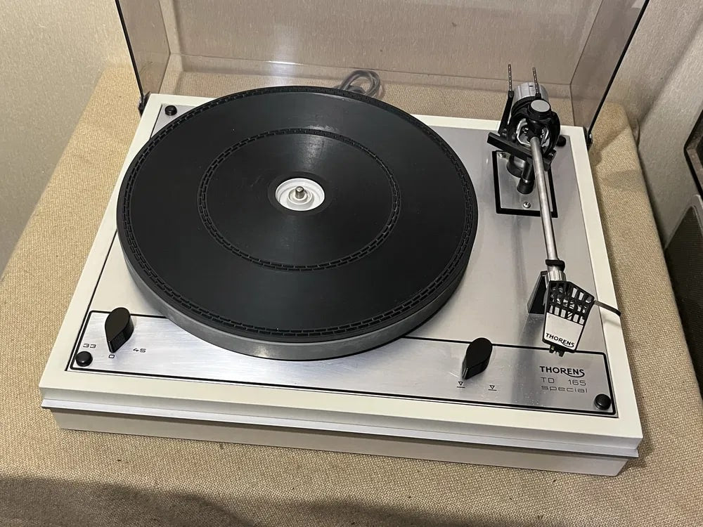 THORENS TD-165 SPECIAL Rare Vintage Turntable Tested Belt Drive Warranty
