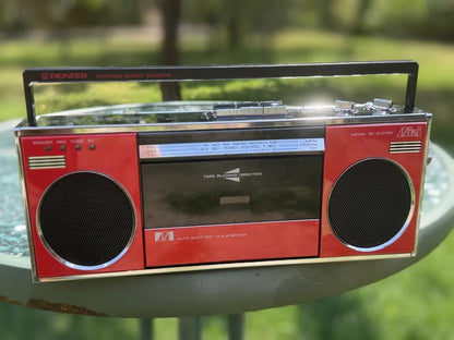 Pioneer SK-Q10R Rare Vintage MINT Boombox AM/FM Cassette Japan