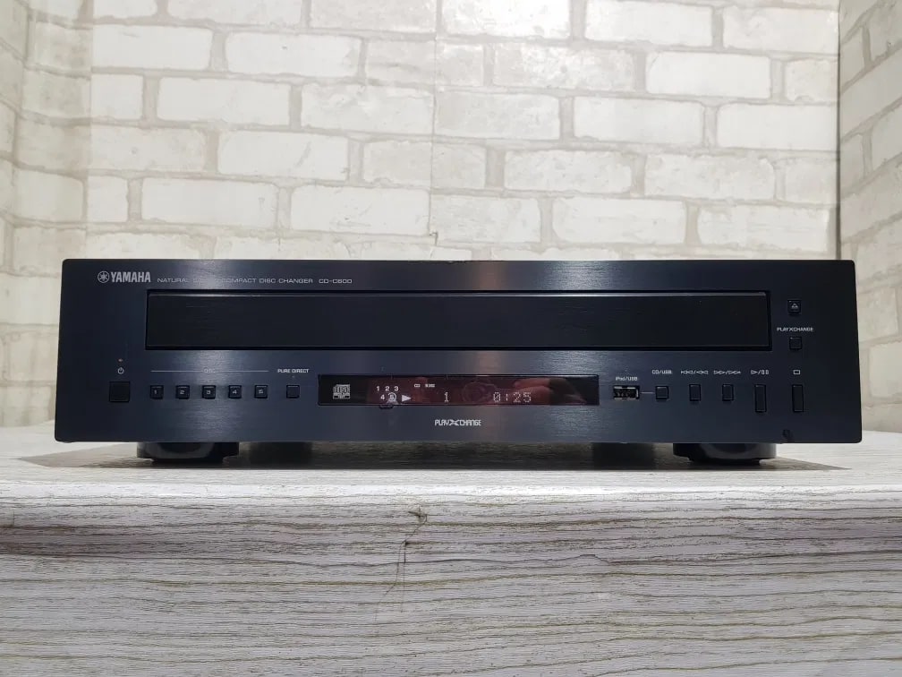 Yamaha CD-C600 Rare Vintage 5-Disc CD Changer Tested Working