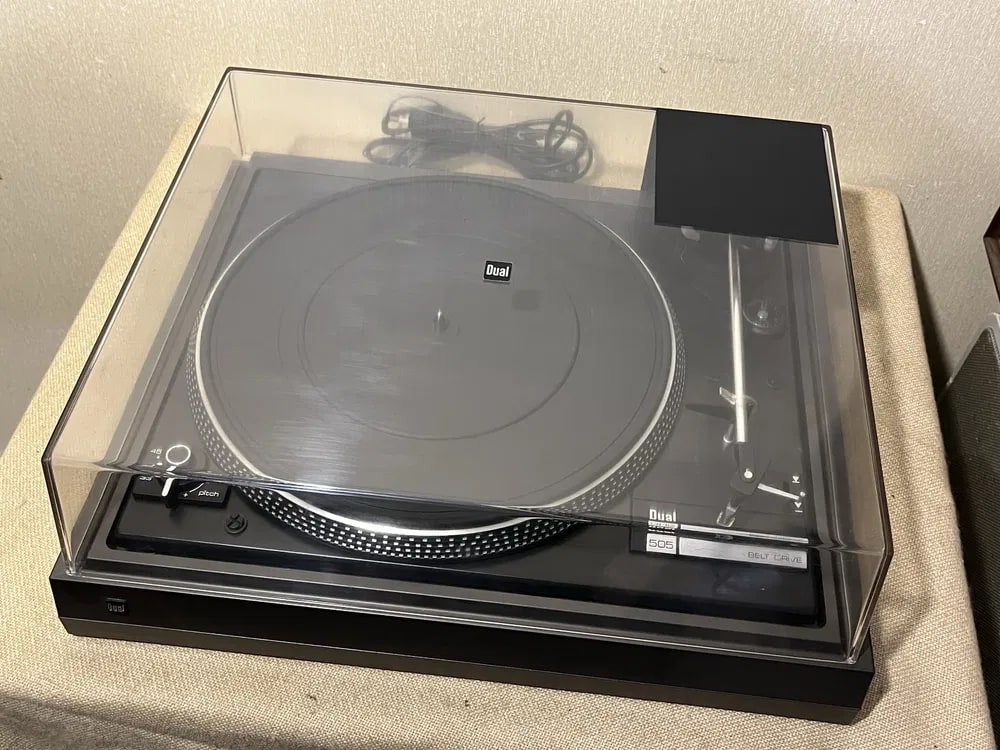 DUAL CS-505 Rare Vintage Turntable Working Warranty Belt Drive Hi-Fi