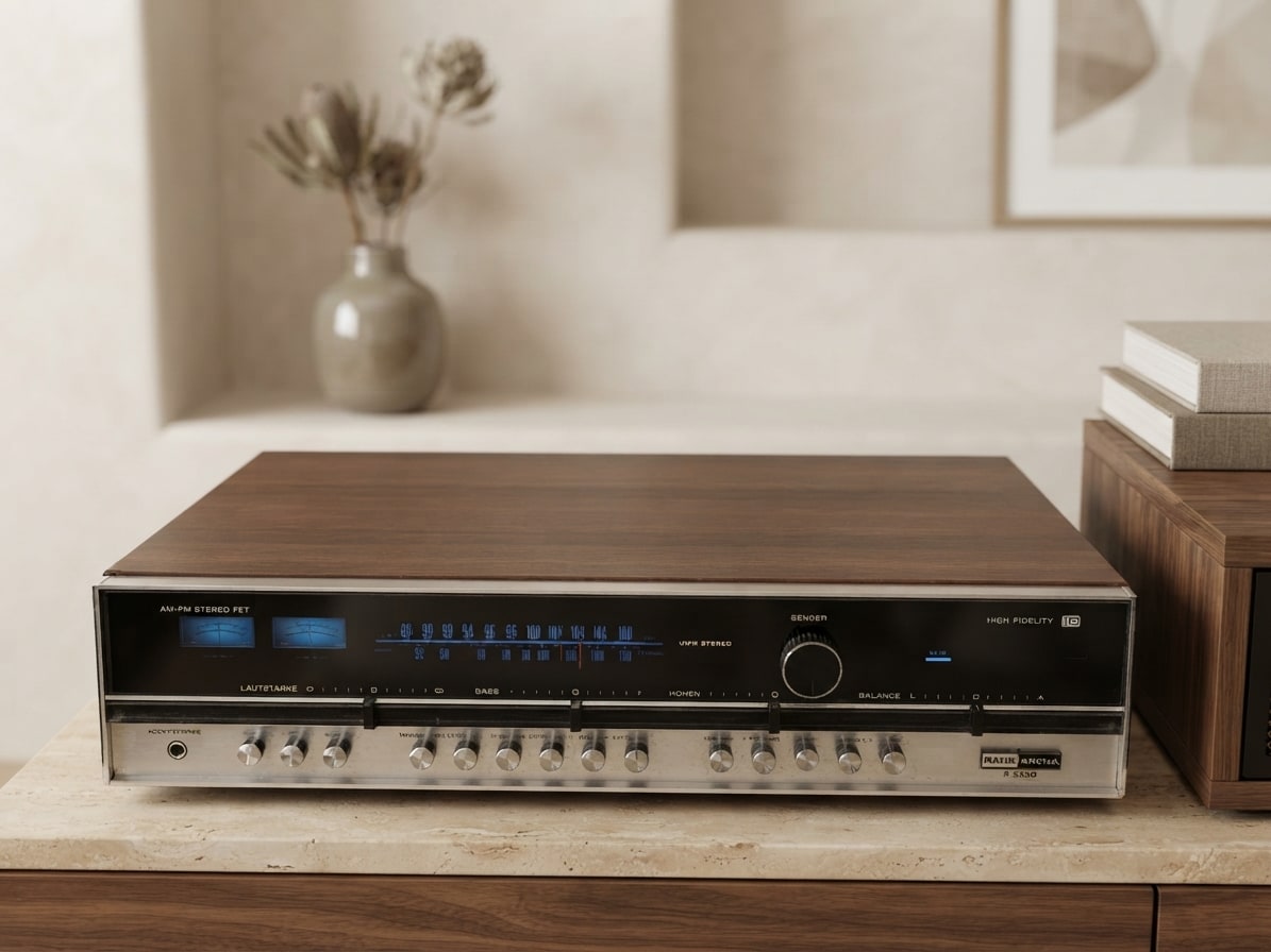 Rank Arena R-1035 Rare Vintage Stereo Receiver Tested Hi-Fi Analog