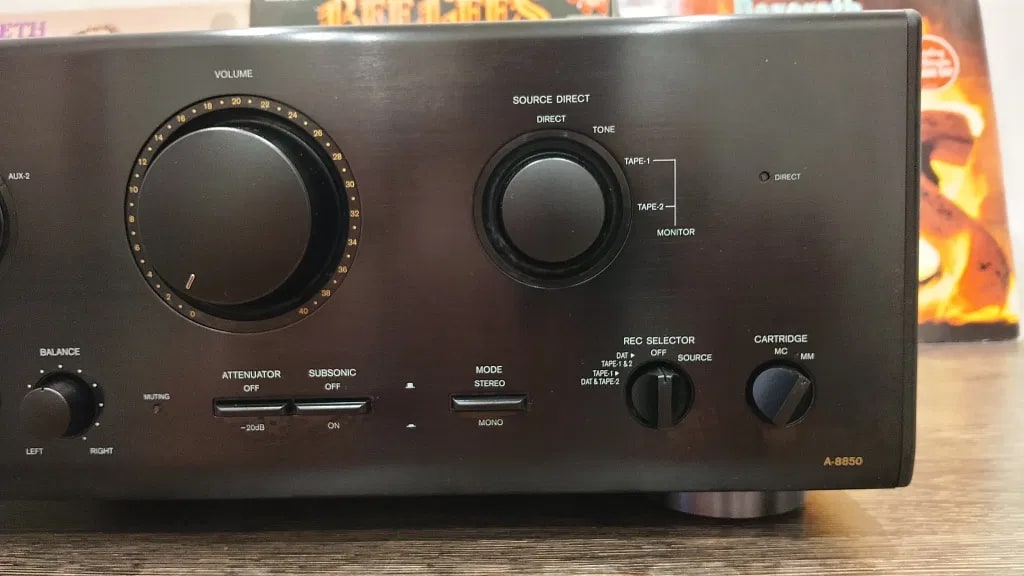 ONKYO Integra A-8850 Rare Vintage Integrated Stereo Amplifier Tested