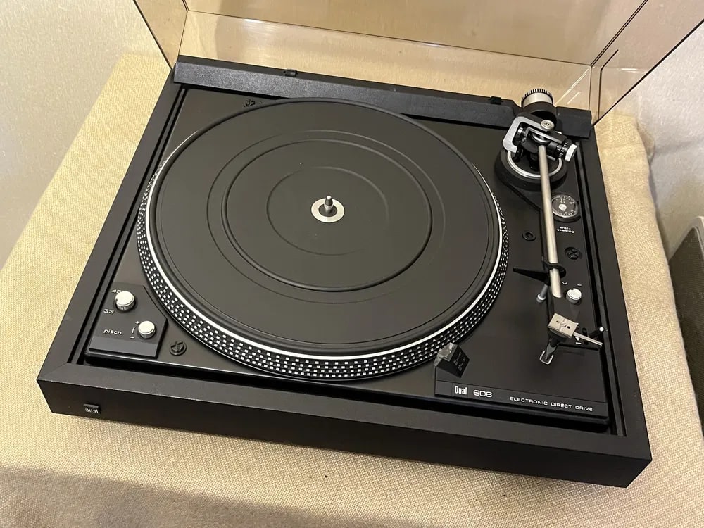 DUAL CS-606 Rare Vintage Direct Drive Turntable Hi-Fi Stereo Warranty