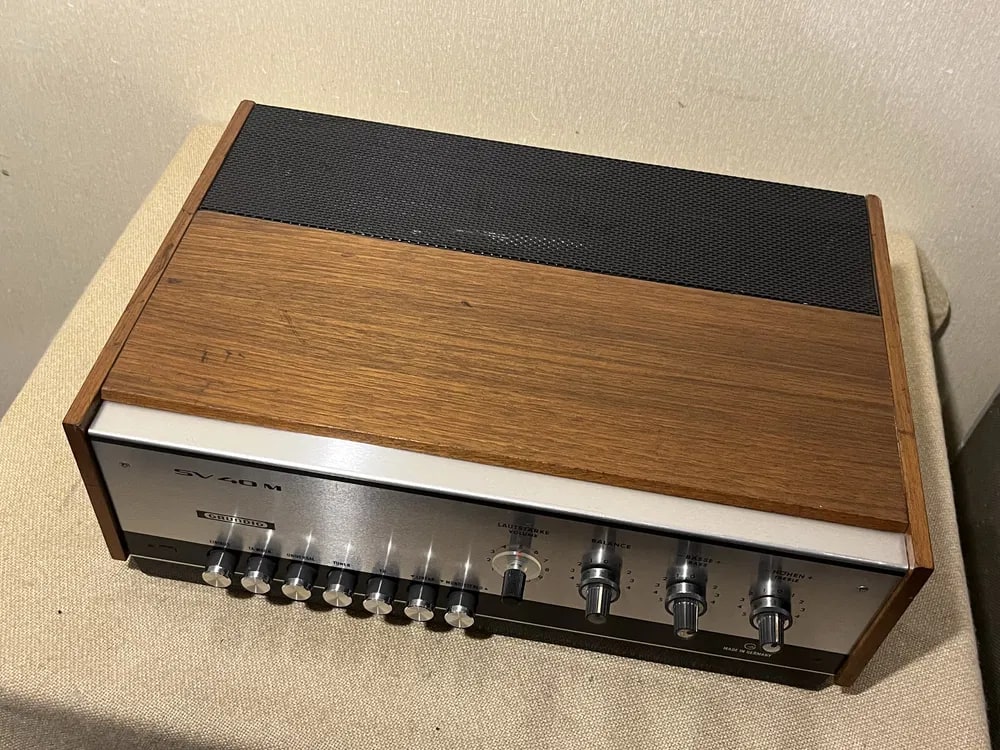 Grundig SV-40M Rare Vintage Germanium Integrated Amplifier Working