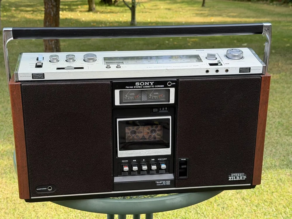 Sony CF-6600 Rare Vintage Mint Japan Boombox Getto blaster Serviced