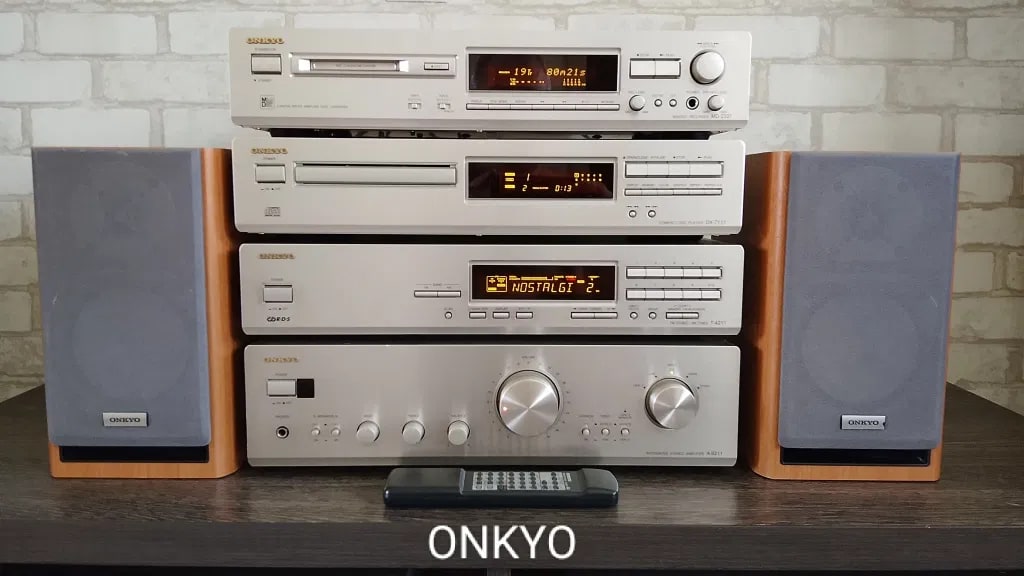 Onkyo A-9211 Rare Vintage MINT Cassette Deck Component Set Serviced Warranty