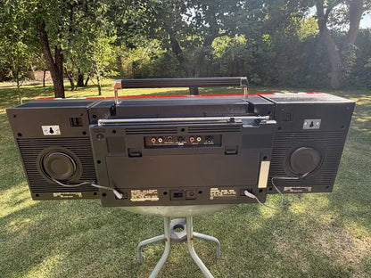 Sharp GF-700ZR Rare Vintage Boombox Serviced Tested Cassette Deck