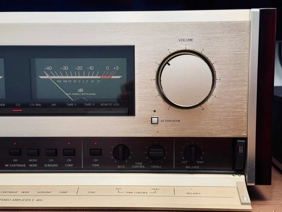 Accuphase E-405 Rare Vintage MINT Integrated Amplifier Serviced Warranty MM/MC