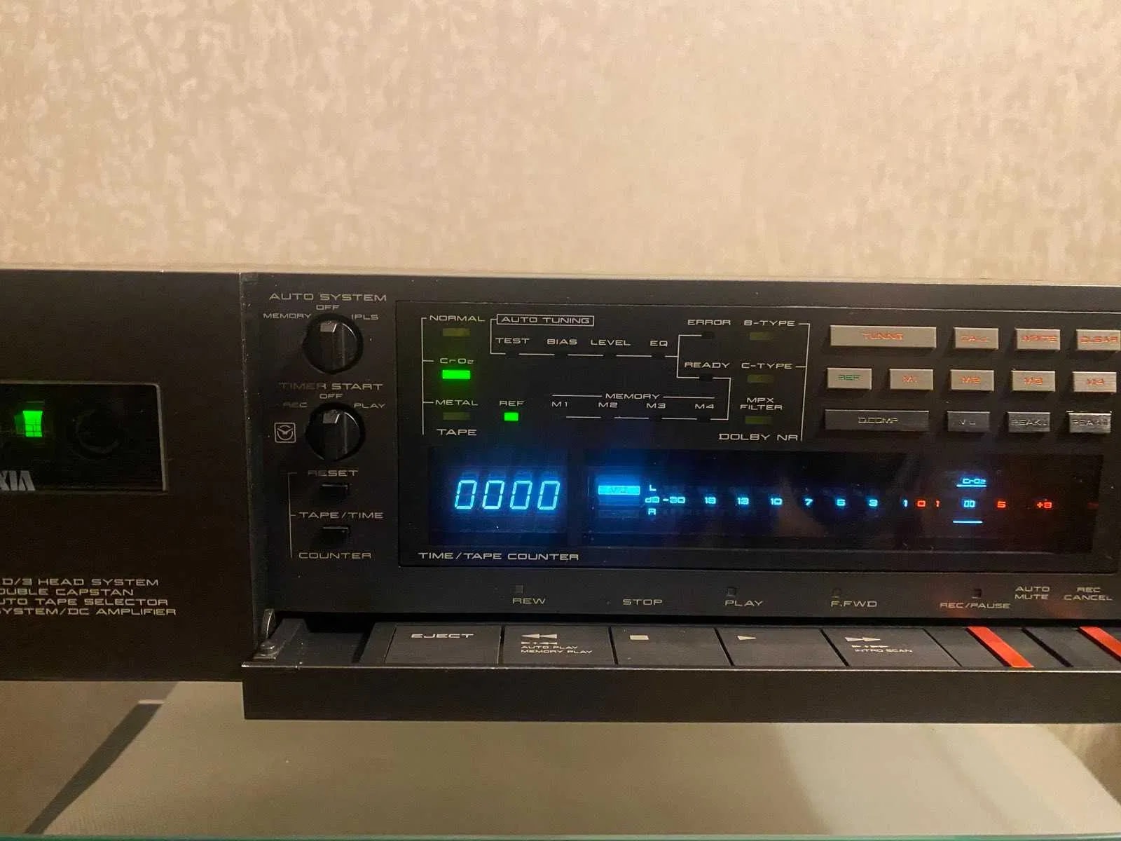 AKAI GX-F91 Rare Vintage MINT Cassette Deck Serviced Stereo Japan Warranty