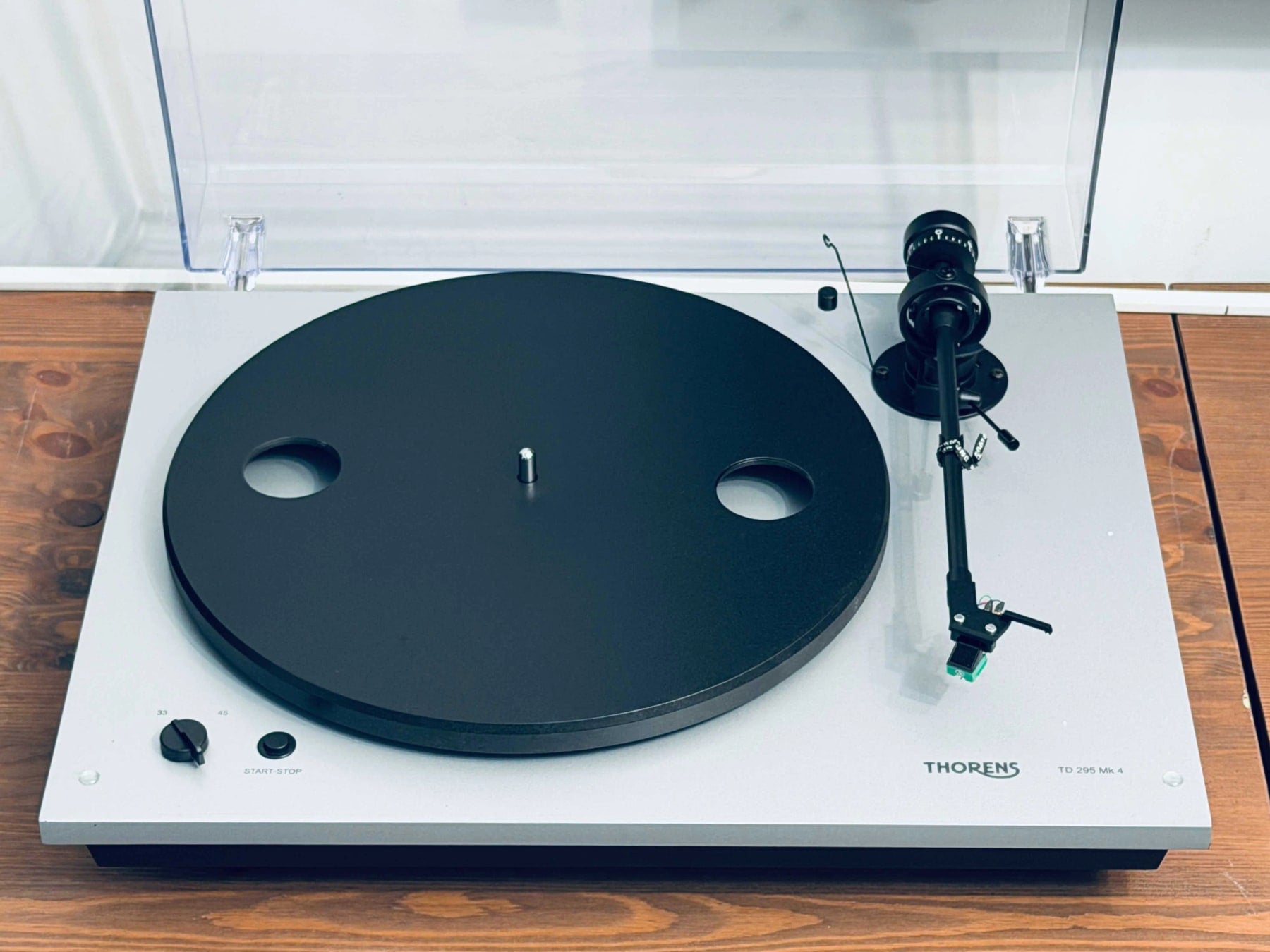 Thorens TD 295 MkIV Rare Vintage MINT Turntable Warranty Audio Technica