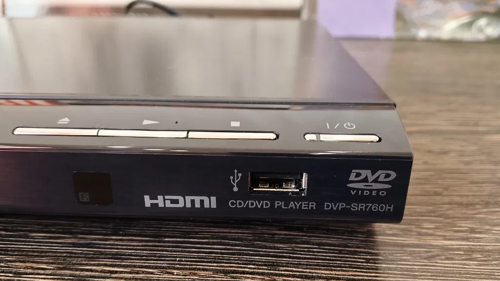 Sony DVP-SR760H Rare Vintage CD/DVD Player Working HDMI USB Upscaling