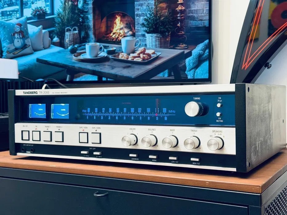 Tandberg TR-2055 - Rare Vintage Stereo Receiver FM Tuner Norway HiFi Audio 1976
