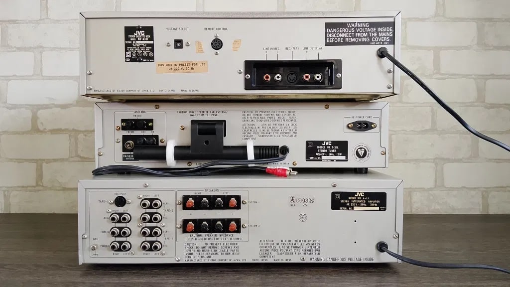 JVC A-X1 / T-X1L / KD-A33 Rare Vintage Audio Component Set Serviced Serviced
