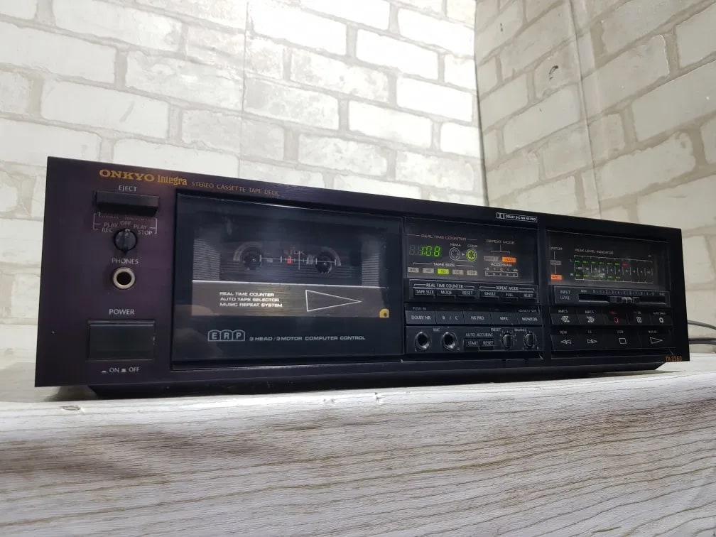 Onkyo TA-2360 Rare Vintage Stereo Cassette Deck Tested 3 Head Direct