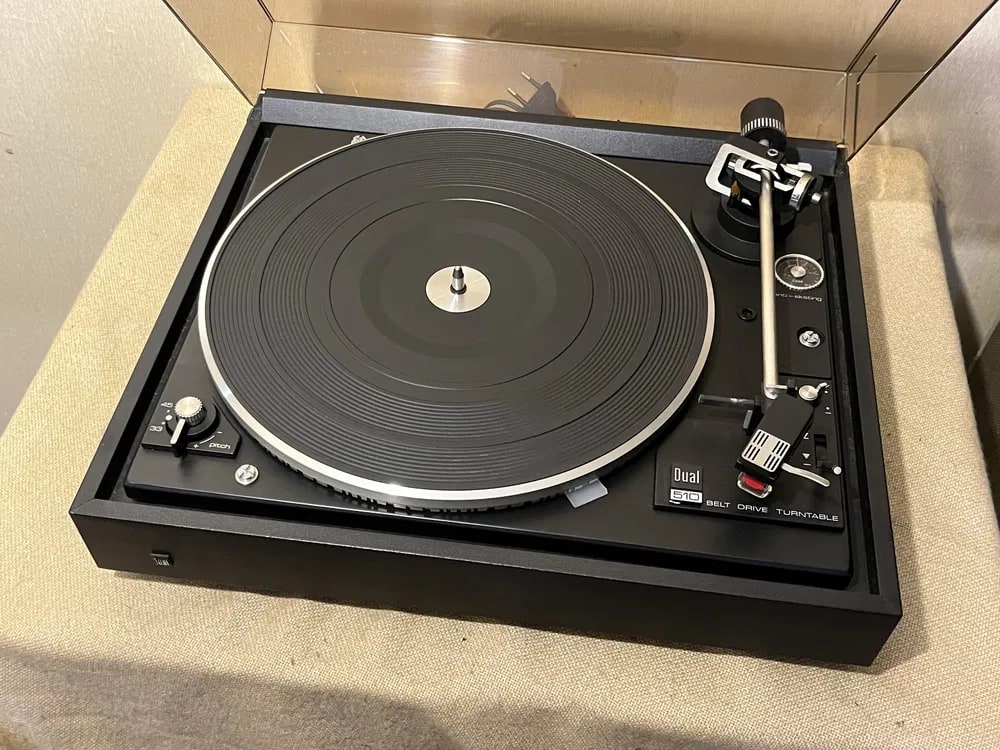 DUAL CS-510 Rare Vintage MINT Turntable Tested Belt Drive Serviced
