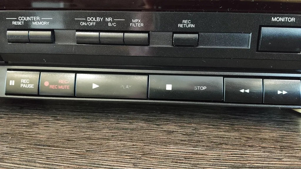 DENON DRM-700 Rare Vintage Cassette Deck 3-Head Dolby B/C HX Pro Warranty