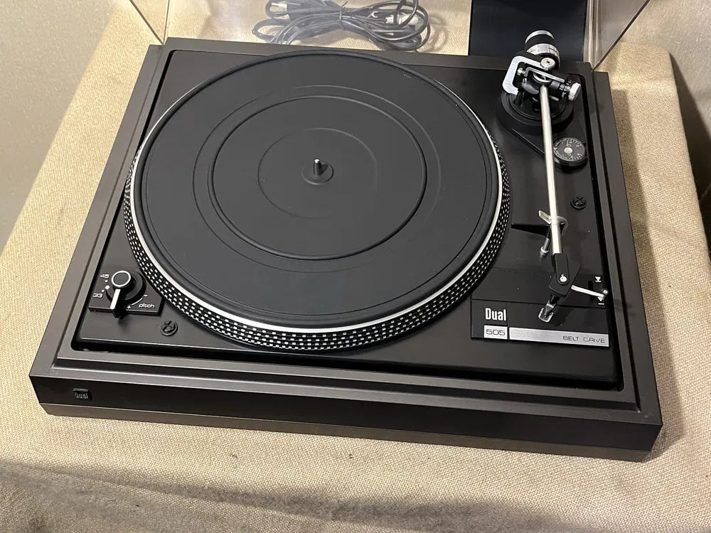 DUAL CS-505 Rare Vintage Turntable Working Warranty Belt Drive Hi-Fi