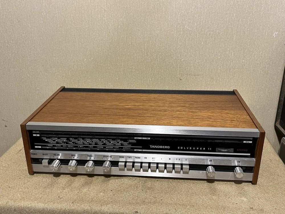 Tandberg Solvsuper 11 Rare Vintage MINT Receiver Warranty Working Stereo Phono