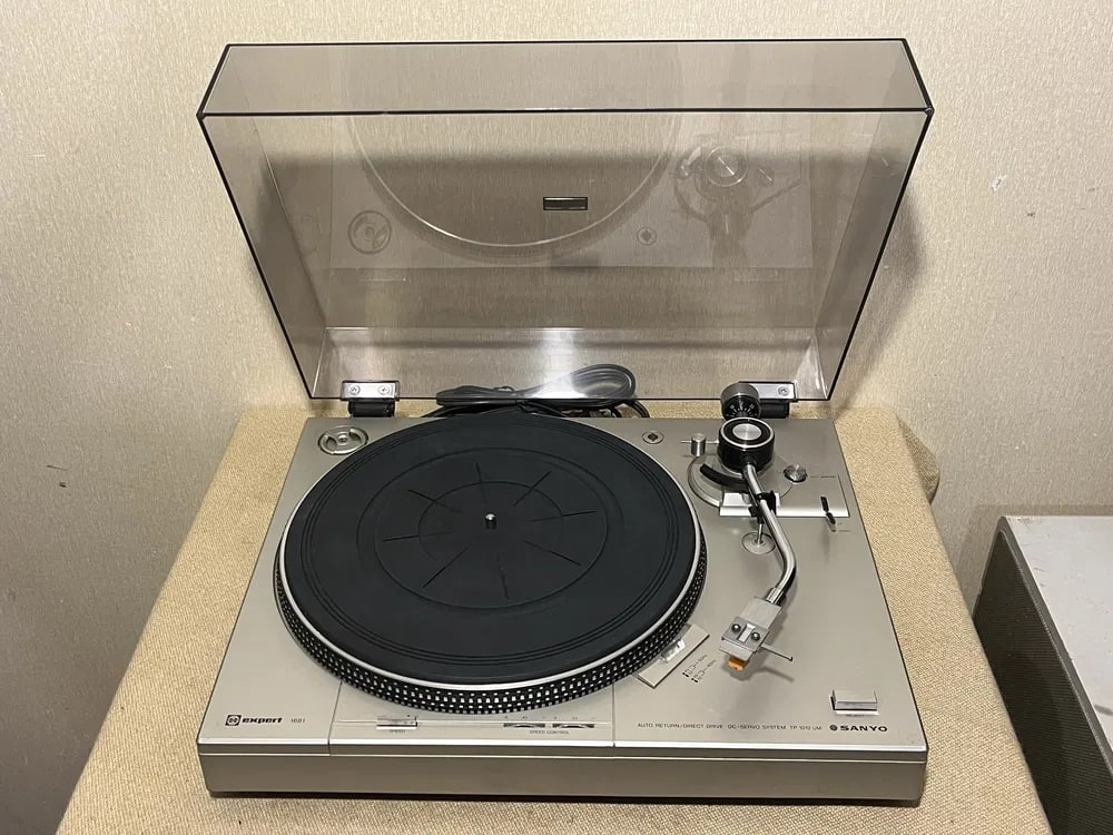 Sanyo TP-1012 Rare Vintage Turntable Working Direct Drive Hi-Fi Warranty