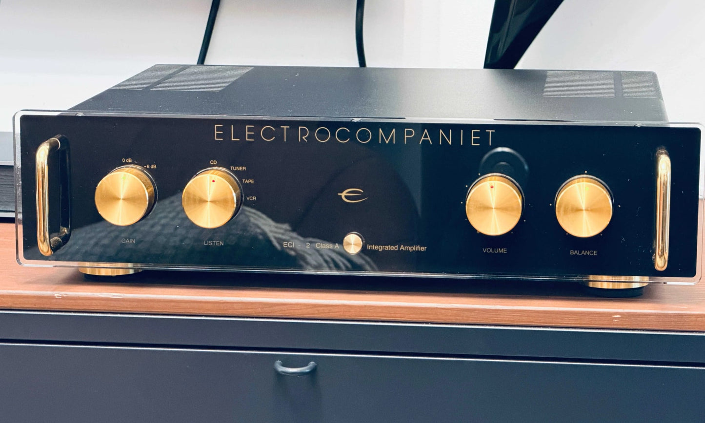 Electrocompaniet ECI 2 Rare MINT Gold Integrated Amplifier Warranty Class A