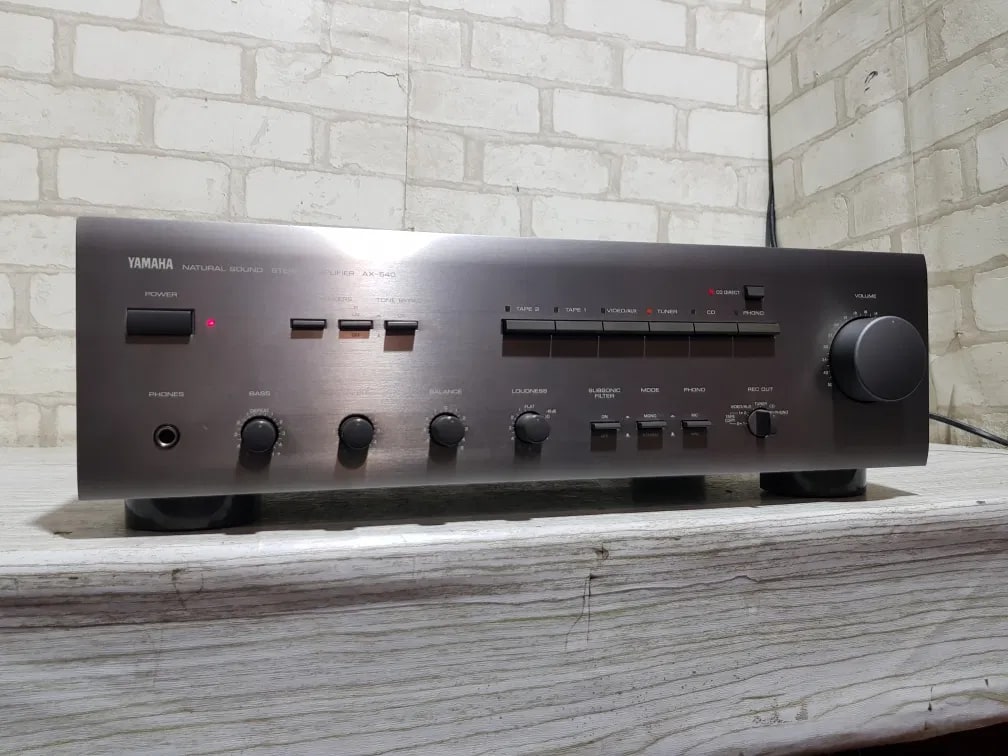 Yamaha AX-540 Rare Vintage Stereo Amplifier Tested Working Hi-Fi Japan