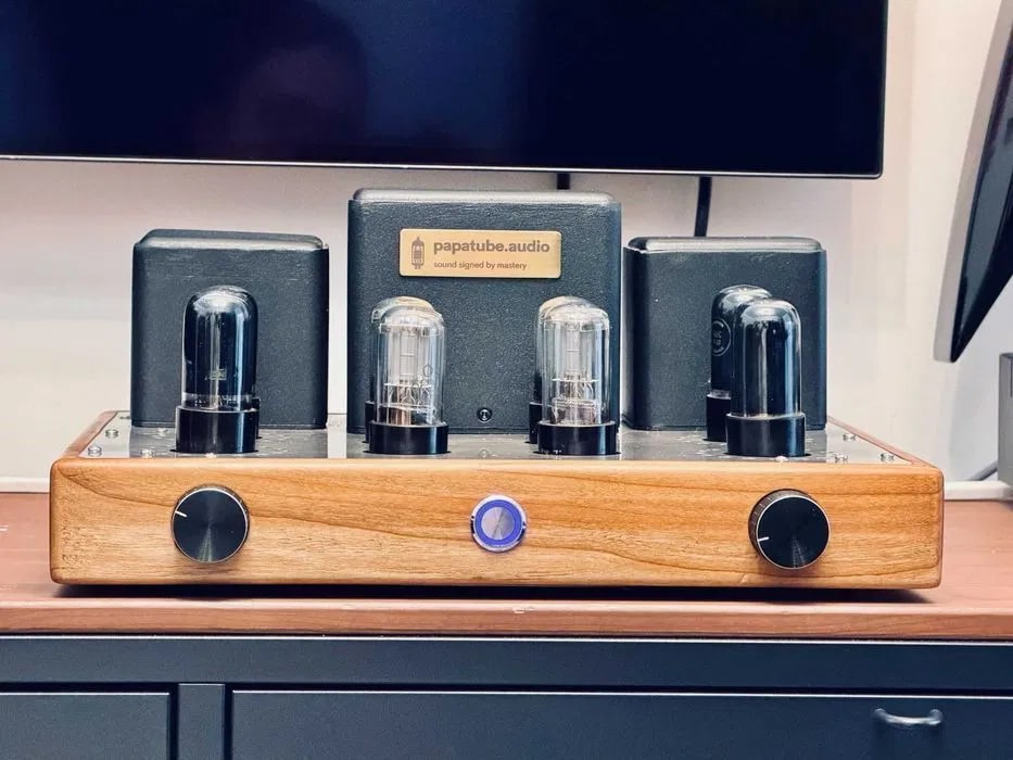 papatube.audio PP 6П6С (6V6) 2×12 Вт Rare Vintage Tube Amplifier Serviced