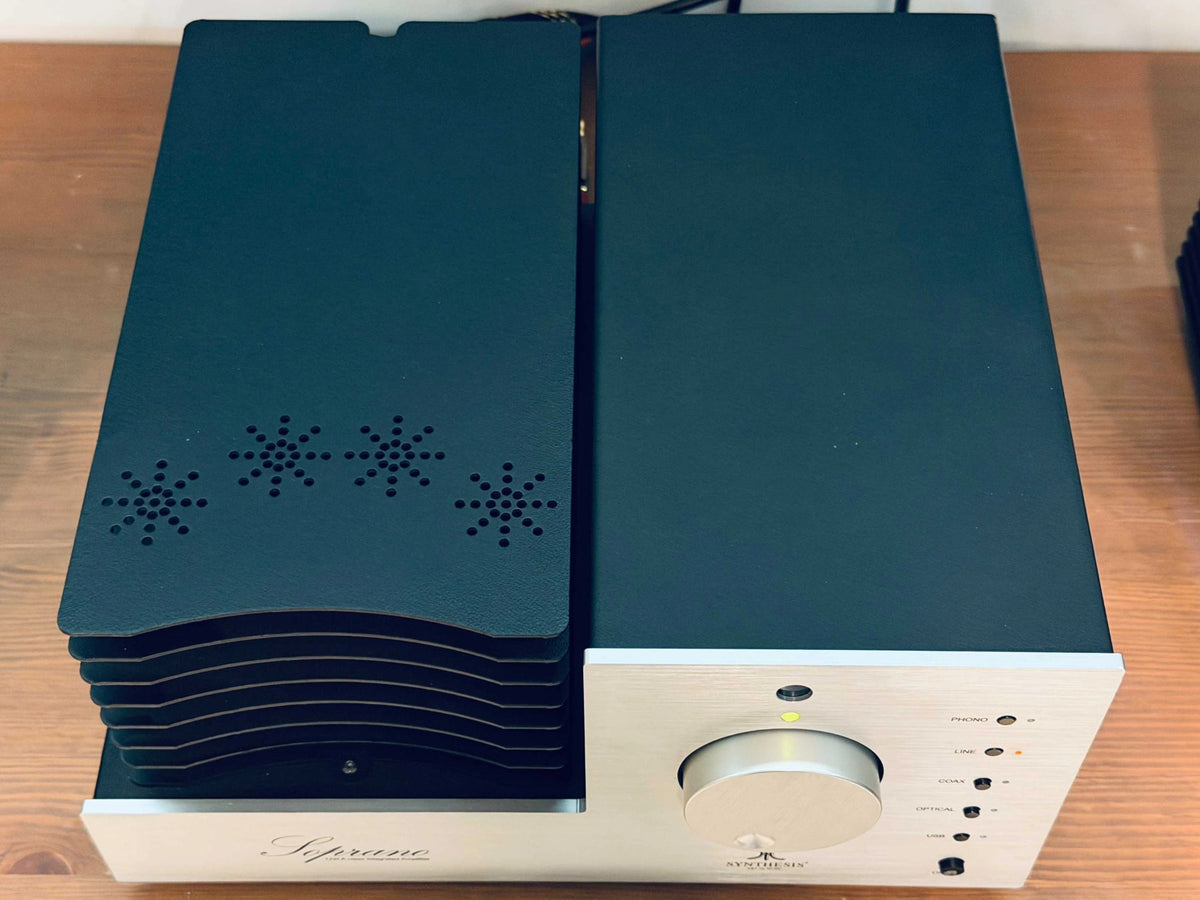 Synthesis Soprano Rare Vintage MINT Integrated Tube Amplifier DAC Phono