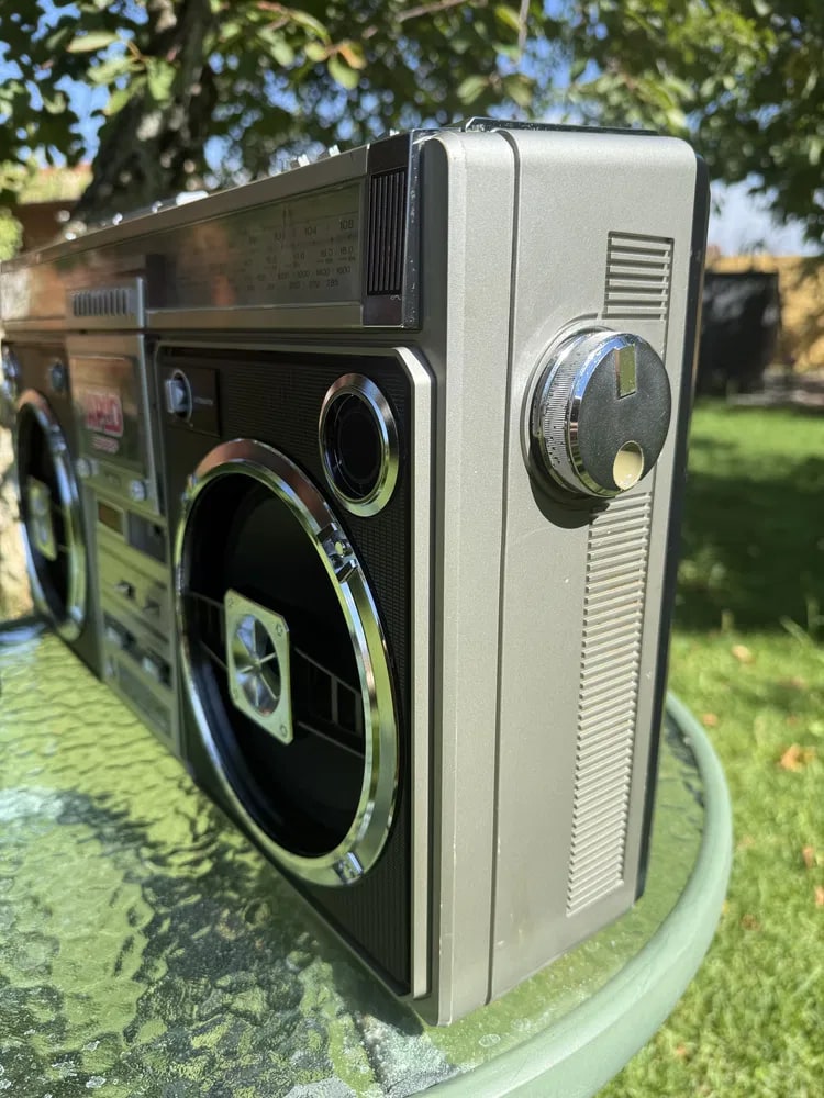 Sharp 9696H Rare Vintage Mint Boombox Getto blaster Warranty Working European