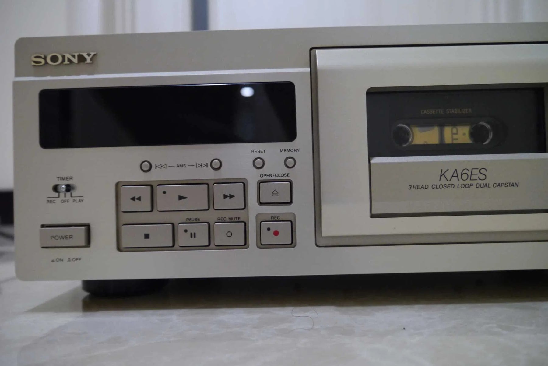 Sony TC-KA6ES Rare Vintage MINT Cassette Deck 220V Serviced  Warranty