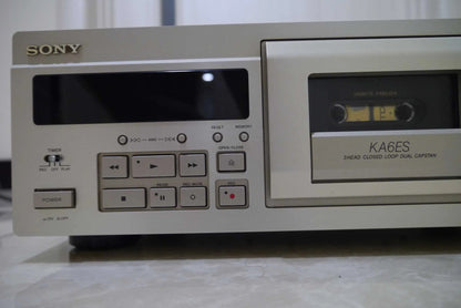 Sony TC-KA6ES Rare Vintage MINT Cassette Deck 220V Serviced
