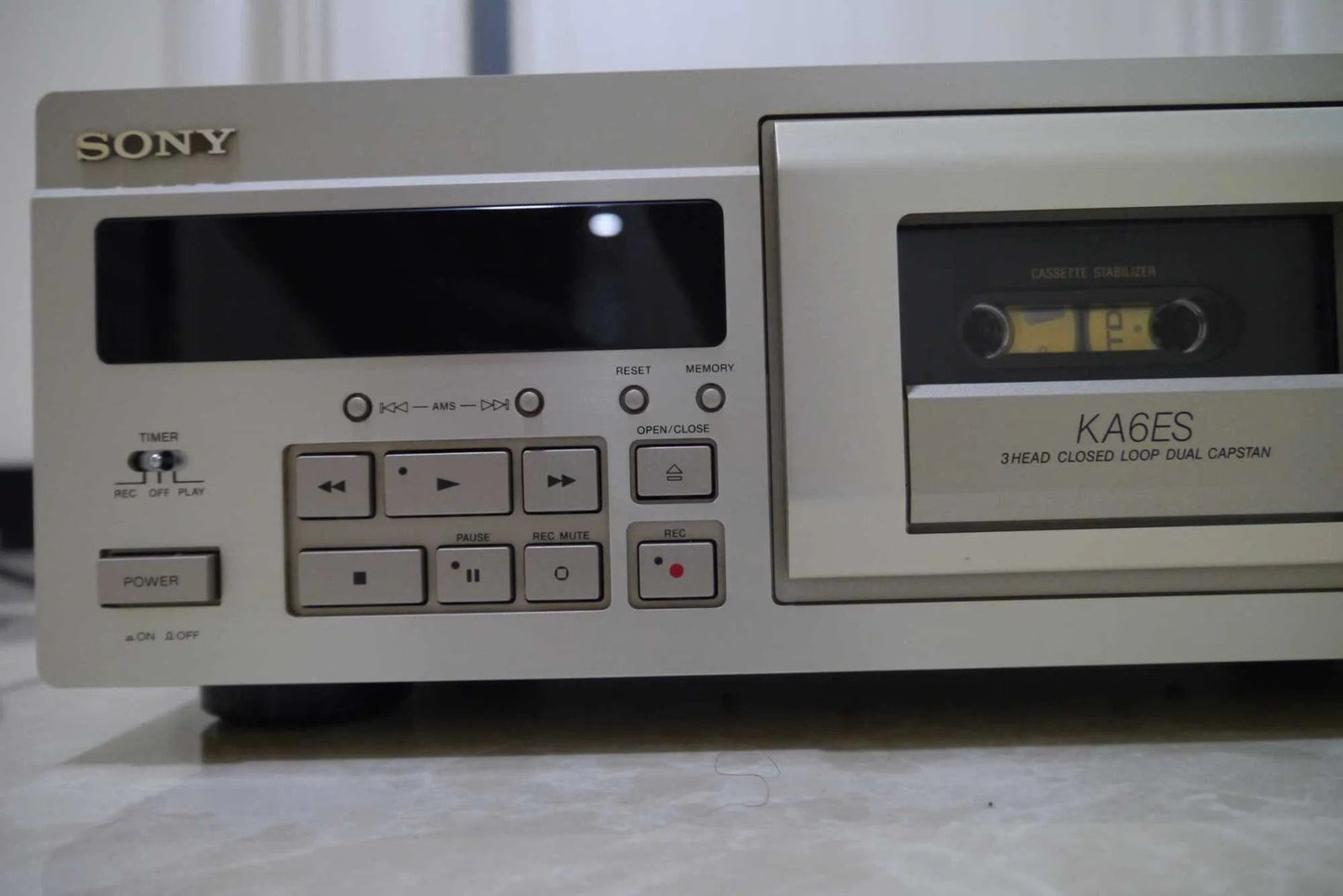 Sony TC-KA6ES Rare Vintage MINT Cassette Deck 220V Serviced  Warranty