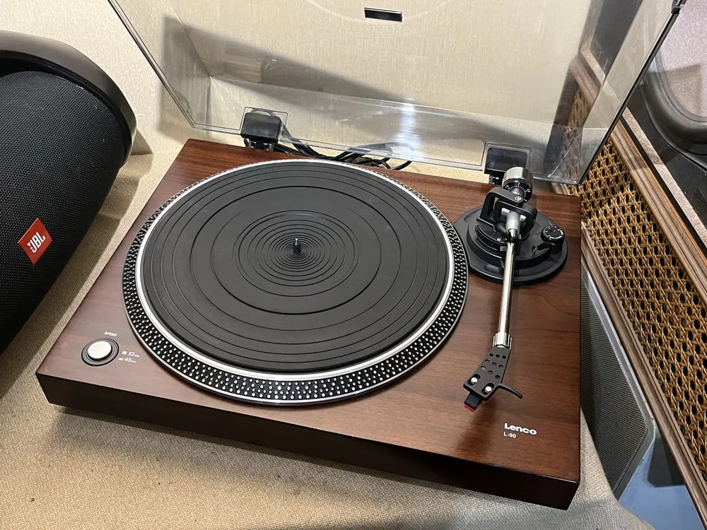 LENCO L90 Rare Vintage Turntable Warranty Tested Belt Drive Hi-Fi