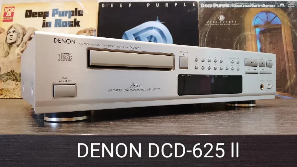 Denon DVD-625 Rare Vintage CD Player Serviced Working Stereo Hi-Fi