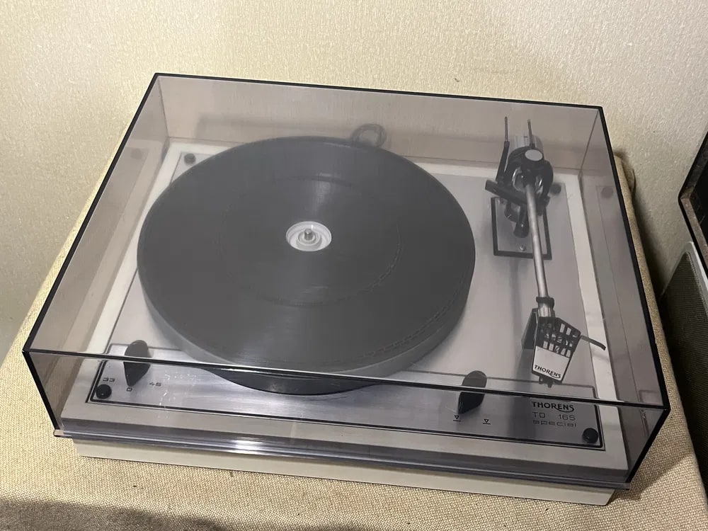 THORENS TD-165 SPECIAL Rare Vintage Turntable Tested Belt Drive Warranty