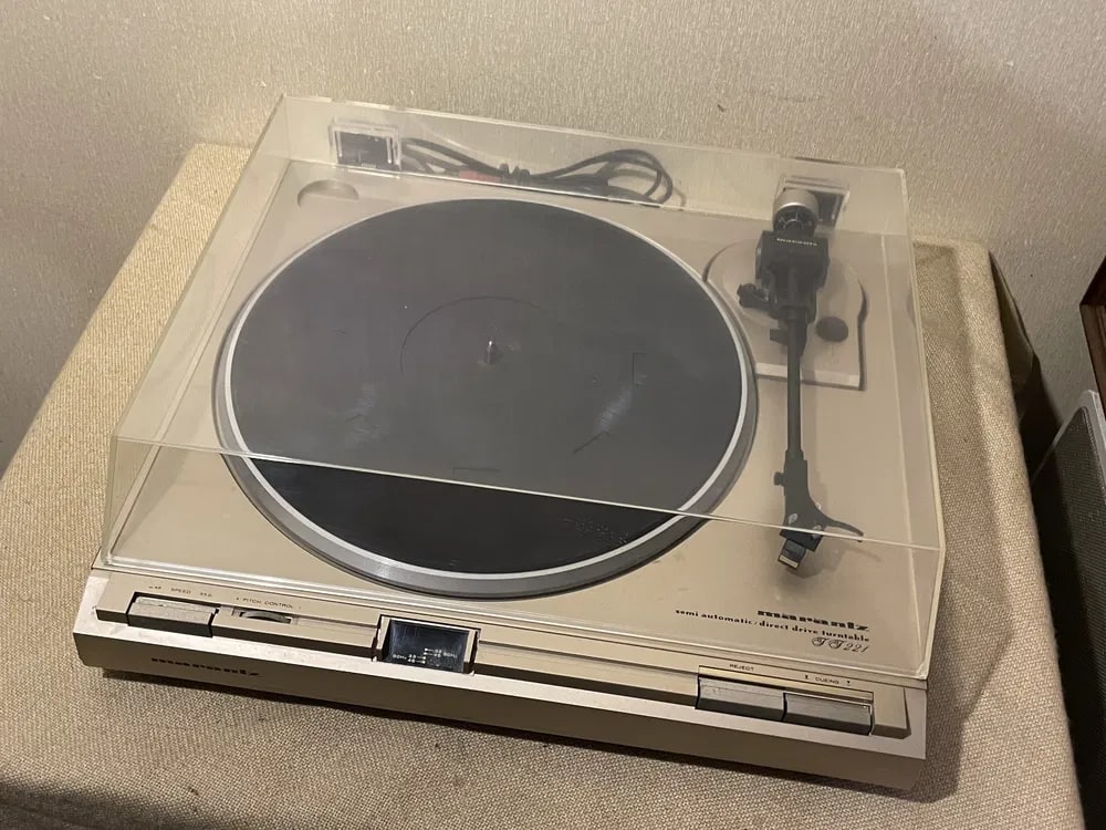 Marantz TT-221 Rare Vintage MINT Turntable Warranty Tested Direct Drive Serviced