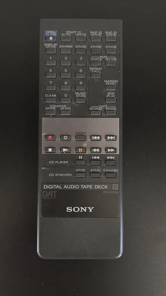 Sony DTC-55ES Rare Vintage MINT DAT Deck Warranty Remote Serviced