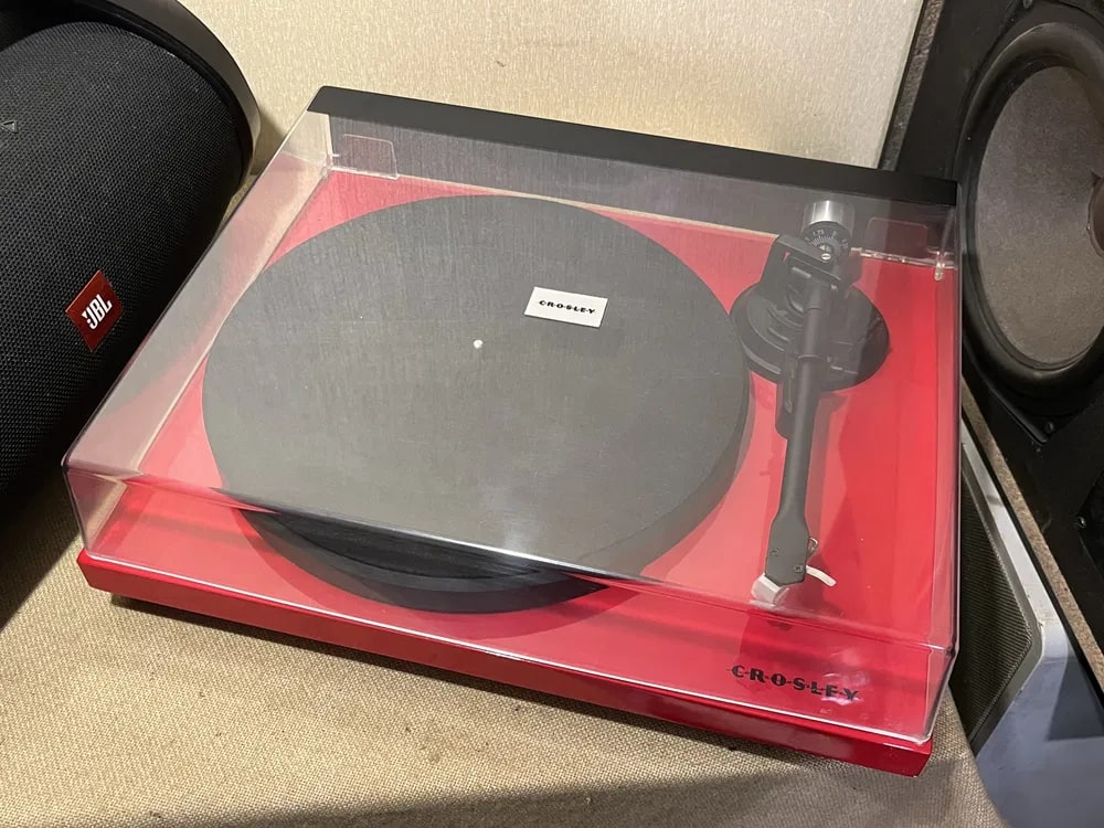 Crosley C6A-RE Rare Vintage Turntable Warranty Tested Belt Drive Phono