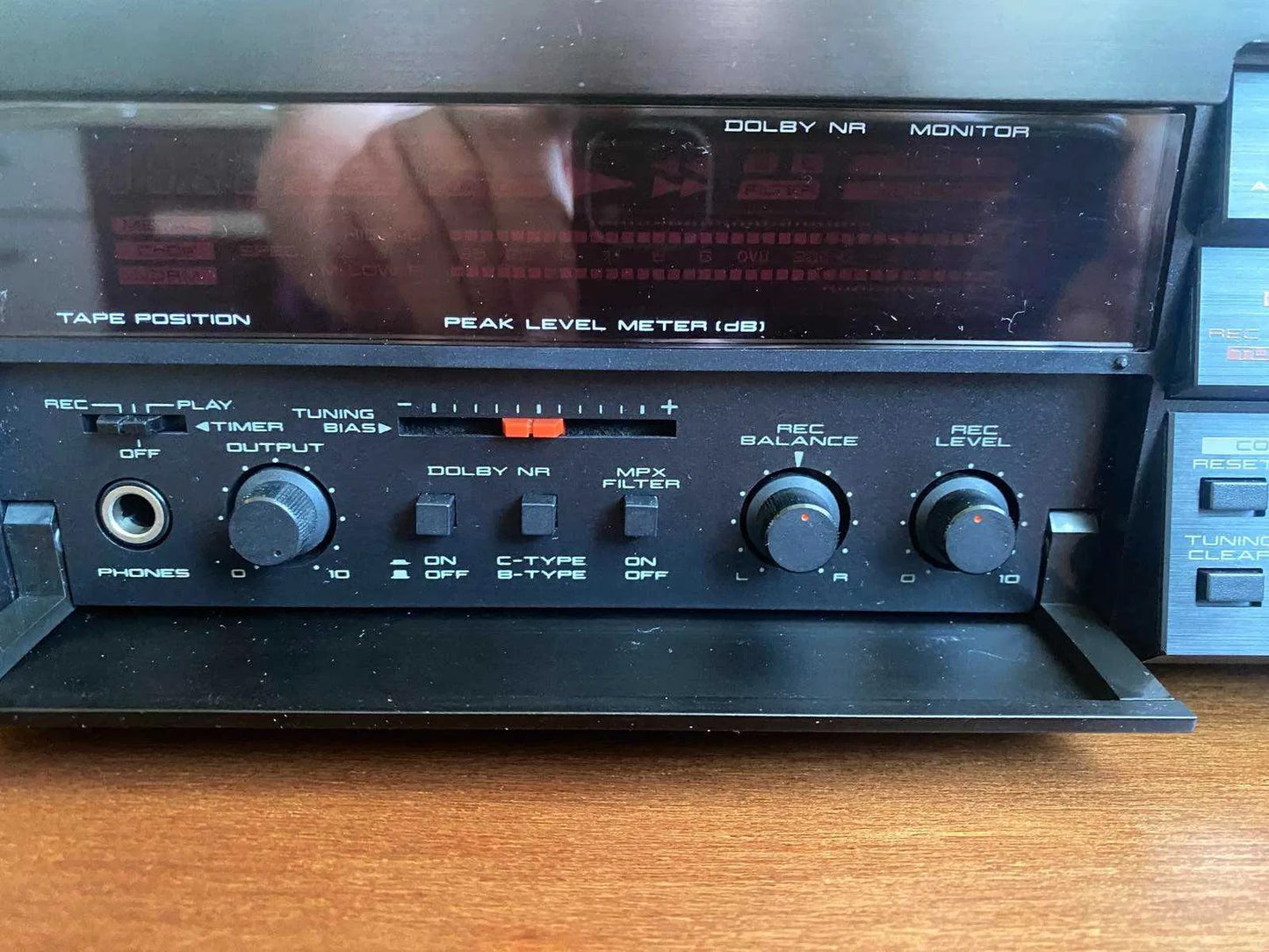 Akai GX-9 Rare Vintage MINT Stereo Cassette Deck Serviced Working 3-Head 220V