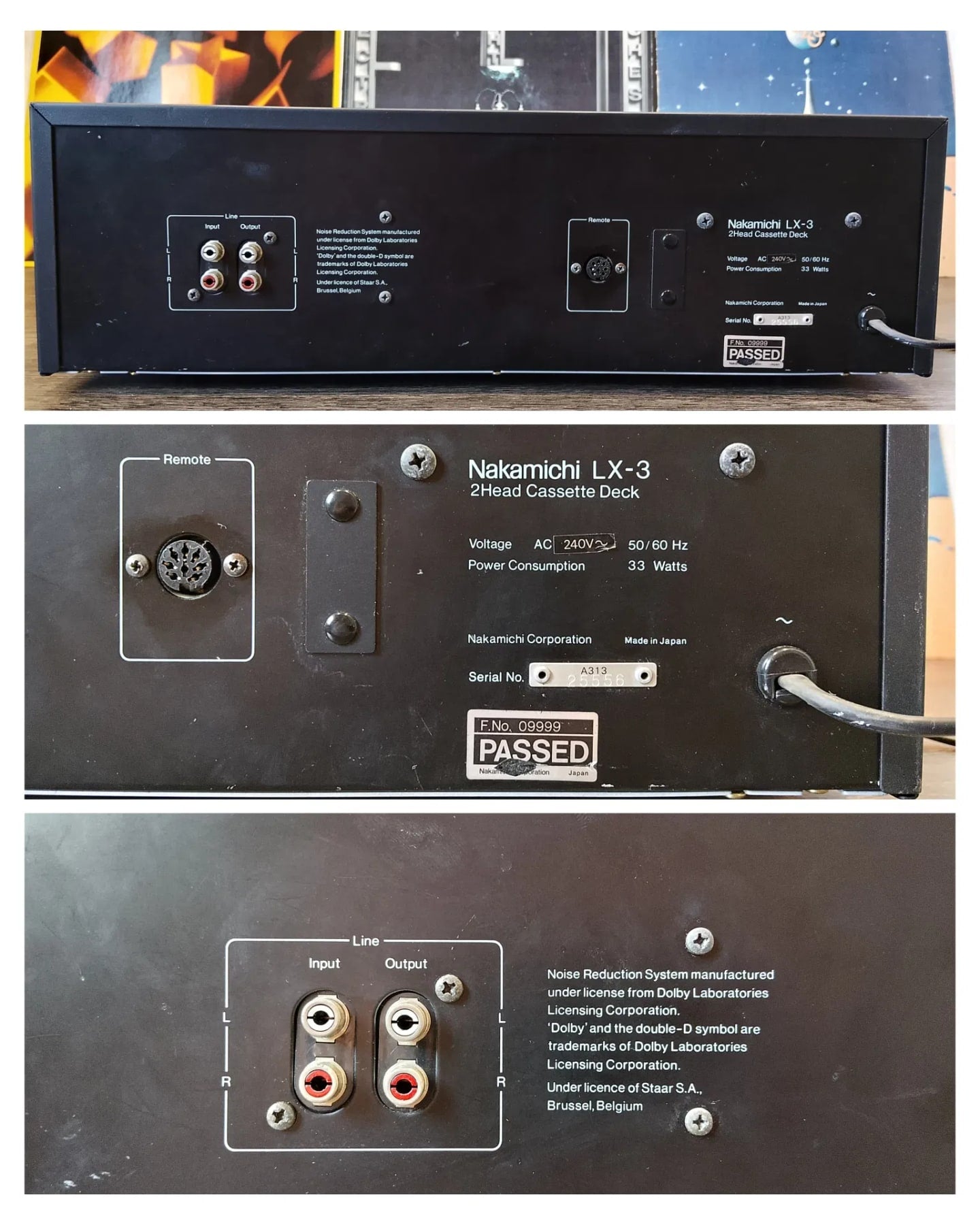 Nakamichi LX-3 Rare Vintage Stereo Cassette Deck Serviced Working Warranty