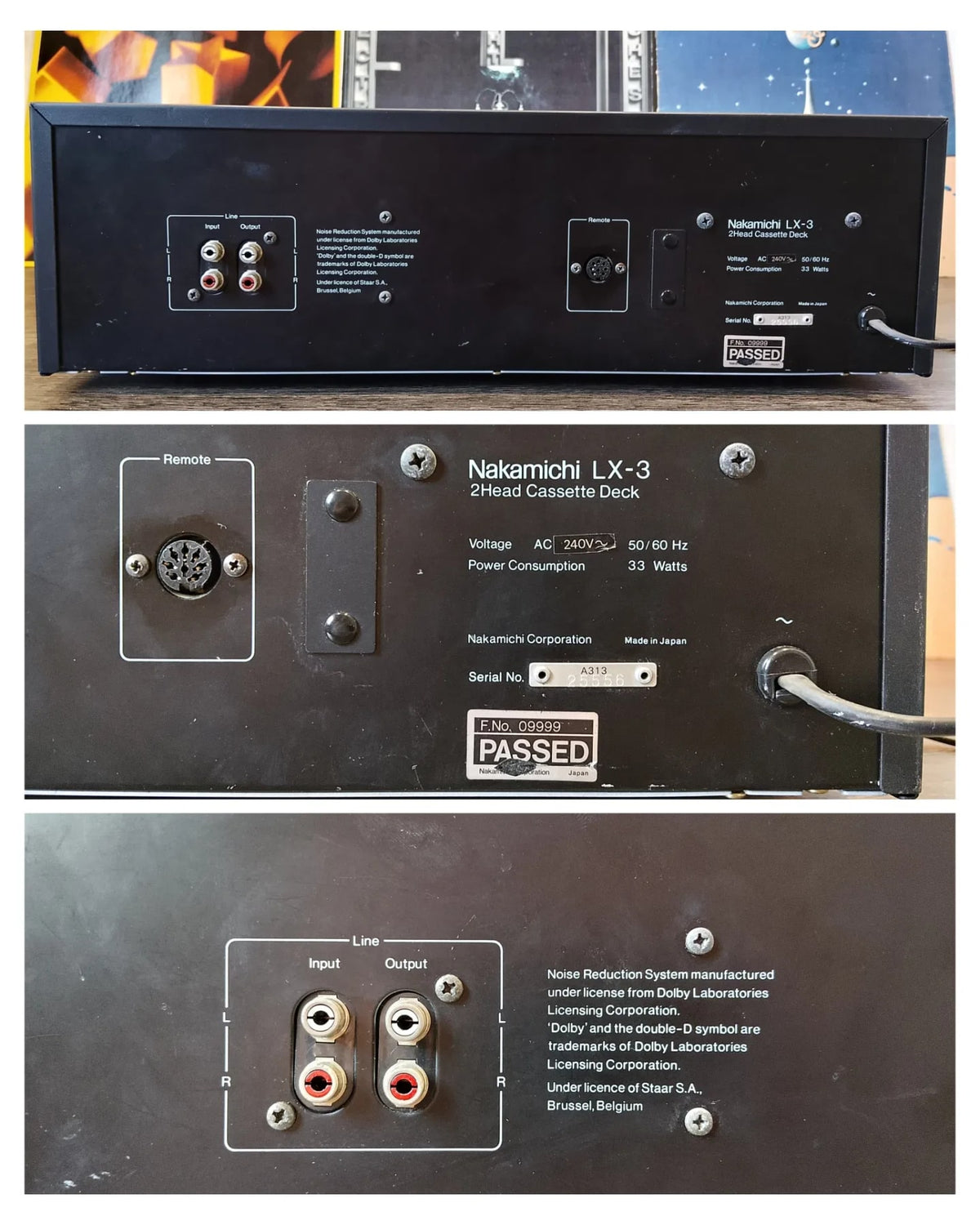Nakamichi LX-3 Rare Vintage Stereo Cassette Deck Serviced Working